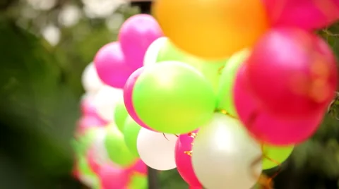 Balloons Stock Footage 1460607