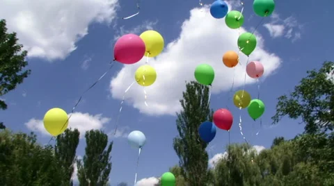 Balloons Stock Footage 4448700