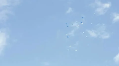 Balloons Stock Footage 12456651