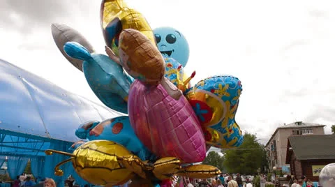 Balloons Stock Footage 24754730
