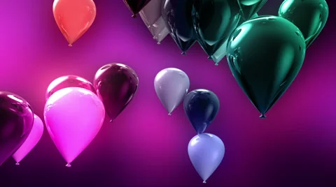 Balloons Stock Footage 33846995