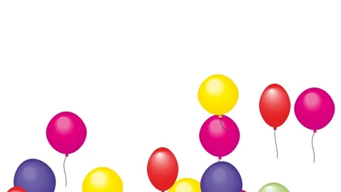 Balloons Stock Footage 170642764