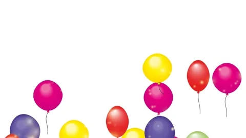 Balloons Stock Footage 170642785