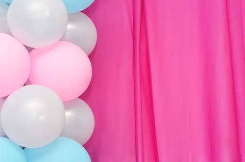 Balloons frame 写真素材