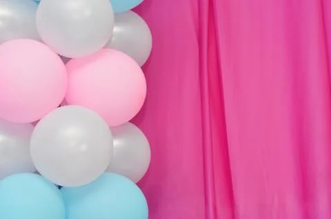 Balloons frame 写真素材