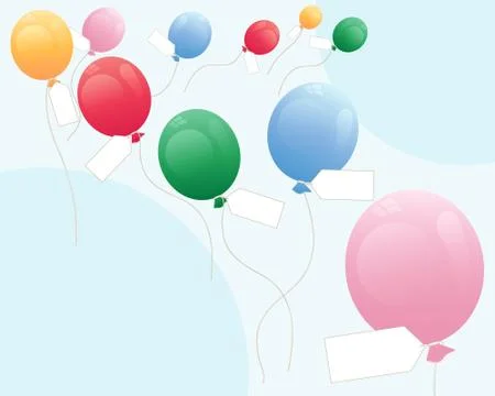Balloons Stock Illustration