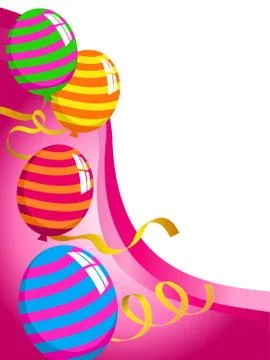 Balloons Illustrazione stock