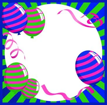 Balloons Stock Illustration