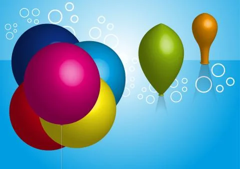Balloons Stock Illustration