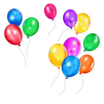 Balloons Stock Illustration