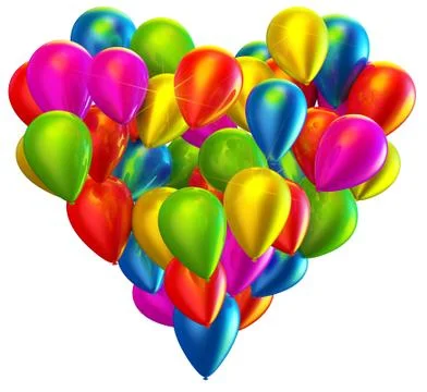 Balloons Illustrazione stock