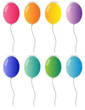 Balloons 스톡 일러스트