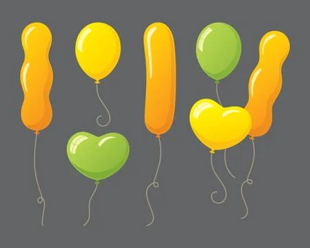 Balloons Stock Illustration