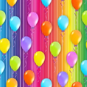 Balloons Stock Illustration