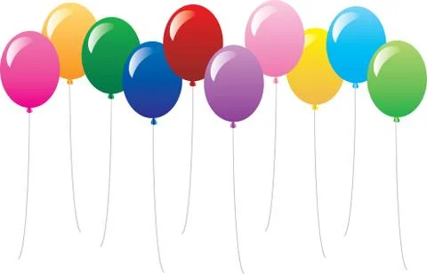 Balloons Stock Illustration