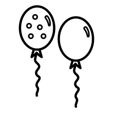 Balloons Stock Illustration