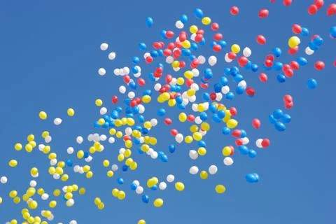 Balloons # one Stock Photos