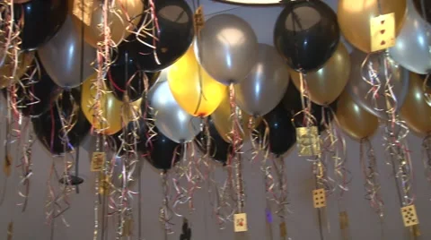 BALLOONS PARTY Stock Footage