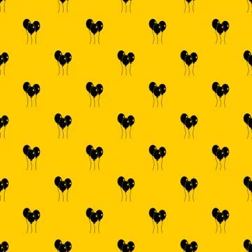 Balloons pattern vector Stock Illustration