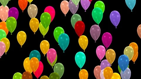Balloons rise up 動画素材 72325141