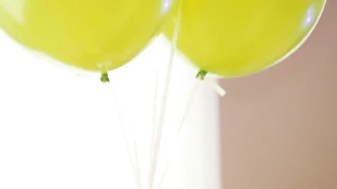 Balloons on ropess 스톡 동영상 69196620