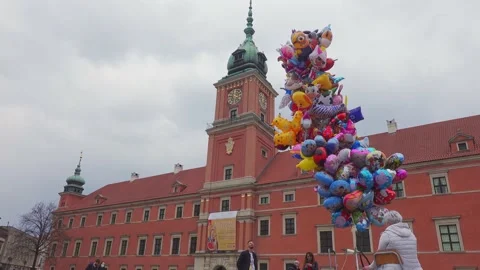 Balloons seller Stock-Footage 151863587