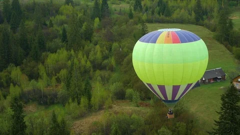 Balloons in the sky Stock Footage 107659366
