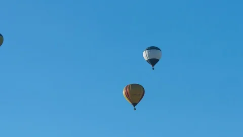 Balloons soar  Stock Footage 97801088