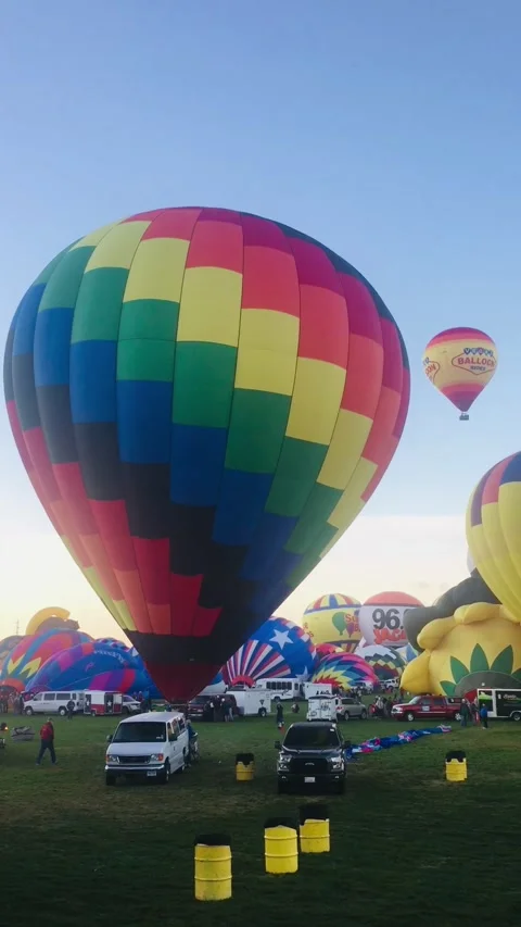 Balloons Taking Off Stock Footage 149326328