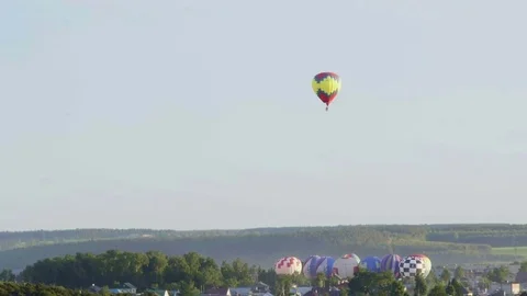 Balloons Time Lapse Stock Footage 78220322