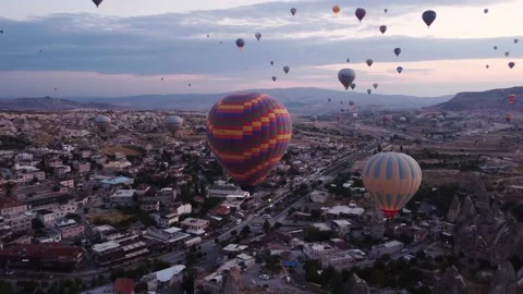 BALLOONS TURKEY CAPPADOCIA Stock Footage 209887375
