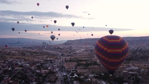 BALLOONS TURKEY CAPPADOCIA Stock Footage 209887615