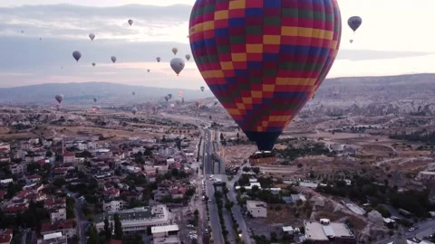 BALLOONS TURKEY CAPPADOCIA Stock Footage 209887704