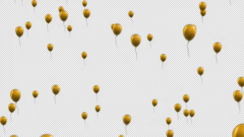 Balloons Unleashed: Black Friday Edition Stock Footage 255178946