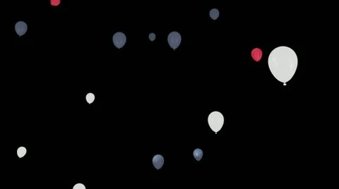 Balloons zero percent 36 months Vídeo Stock 11237535