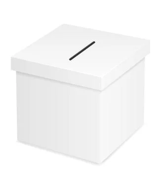 Ballot box for election voting vector illustration Stock Illustration