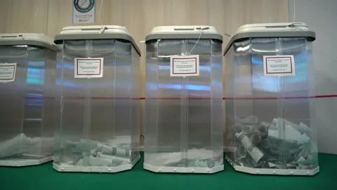 Ballot box Stock Footage 161083590