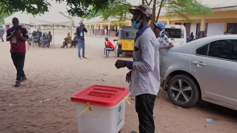 Ballot Box Stock Footage 331424827