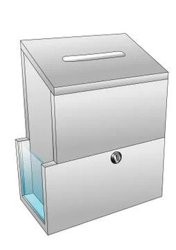 Ballot box Stock Illustration
