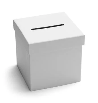 Ballot Box White Stock Photos