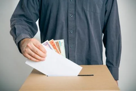 Ballot Rigging Stockfoto's