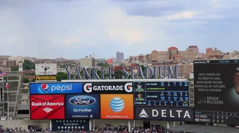 Ballpark Sign Stock Footage 48330089
