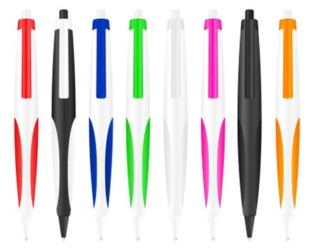 Ballpoint pen 8 Stock Illustration