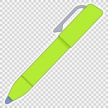 Ballpoint pen Stock Illustration