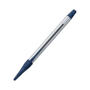 Ballpoint pen illustration Stock Illustration