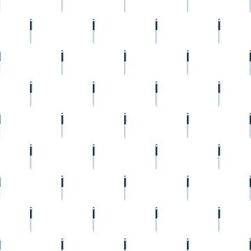 Ballpoint pen seamless pattern creating office background Stock Illustration