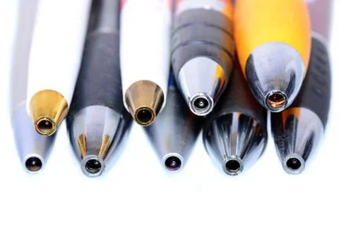 Ballpoint pens Stock Photos