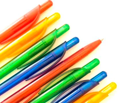 Ballpoint Pens Stock Photos