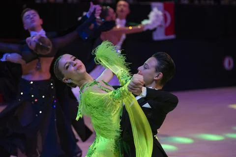 Ballroom Dancing Competition Foto stock