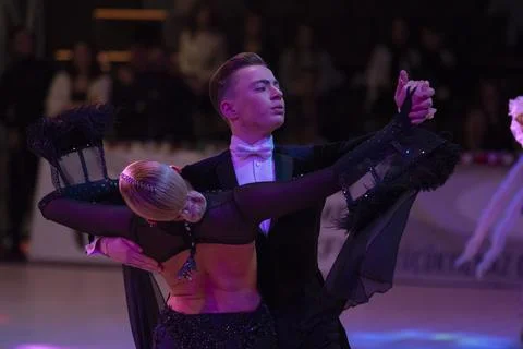 Ballroom Dancing Competition Stock Photos